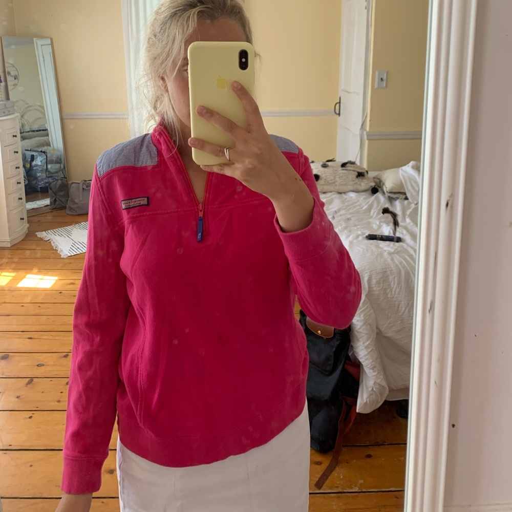 Vineyard Vines Pink Seersucker Shep Shirt